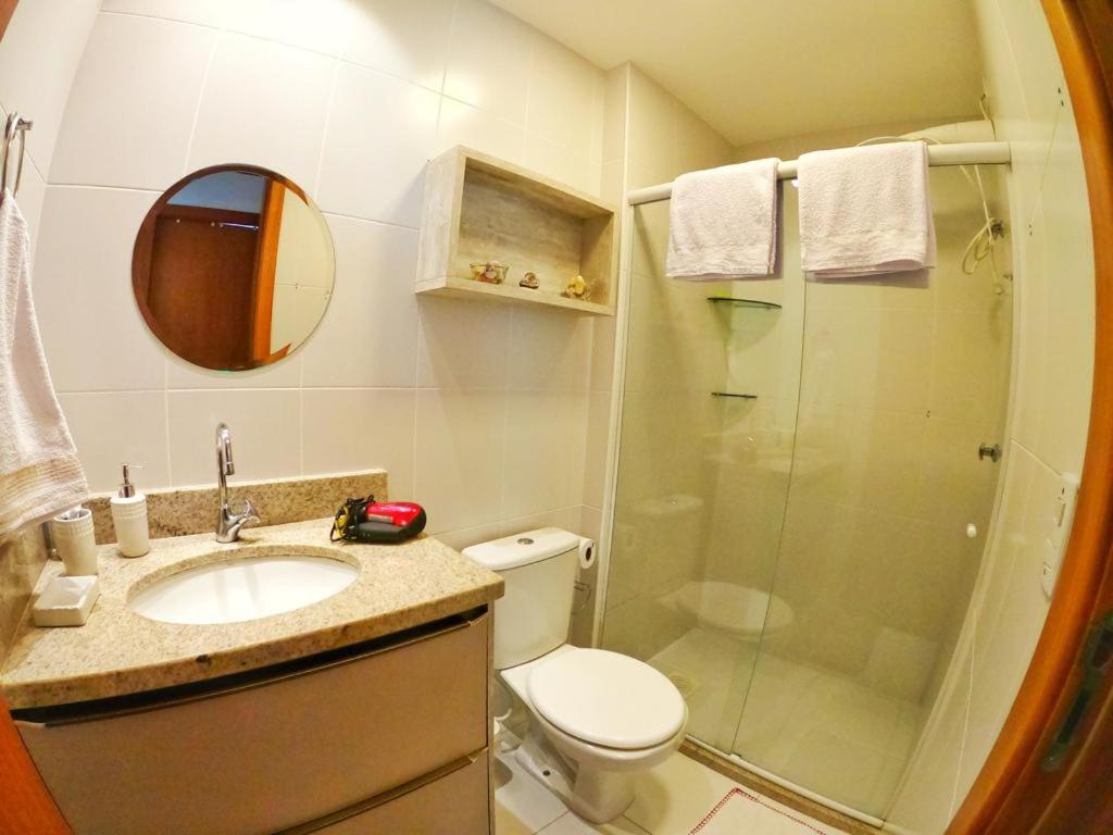 Aconchegante Apartamento Perto Do Mar Com Wi-Fi Gratuito Appartement Vila Velha  Buitenkant foto