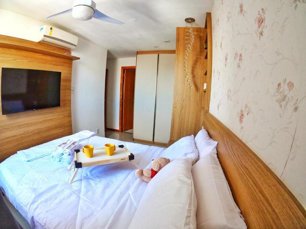 Aconchegante Apartamento Perto Do Mar Com Wi-Fi Gratuito Appartement Vila Velha  Buitenkant foto