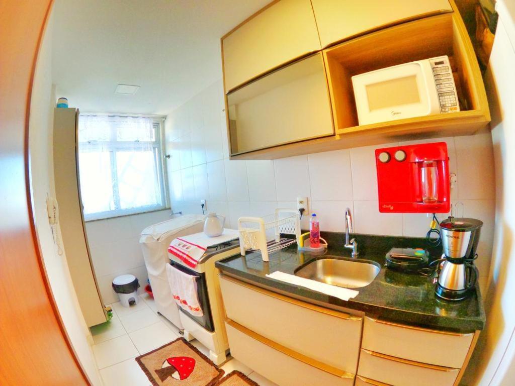 Aconchegante Apartamento Perto Do Mar Com Wi-Fi Gratuito Appartement Vila Velha  Buitenkant foto
